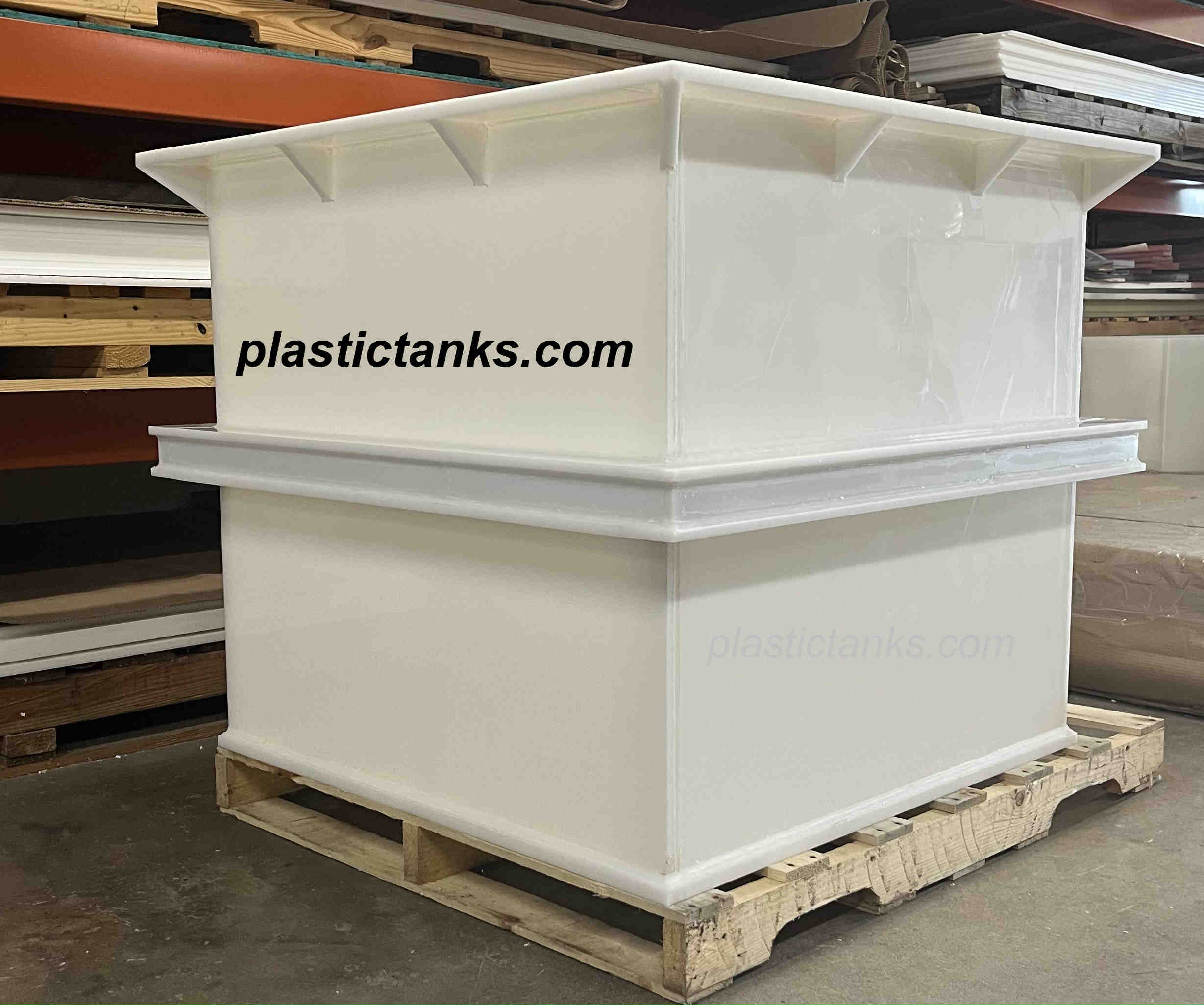 36 X 36 X 36 plastic polypropylene tank for plating and anodizing